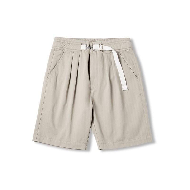 Nathan | Stijlvolle Casual Shorts Met Gesp Voor Heren