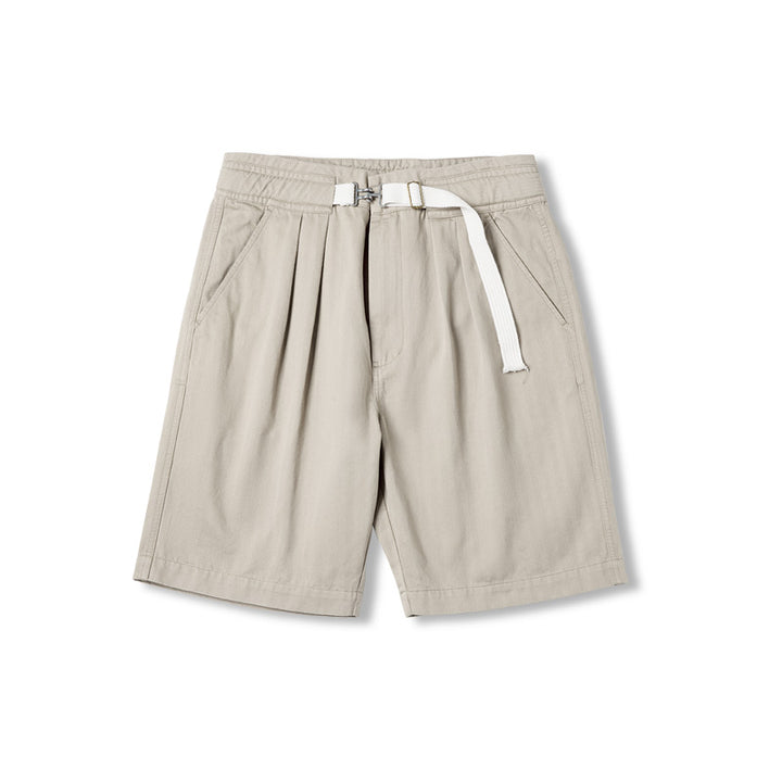 Nathan | Stijlvolle Casual Shorts Met Gesp Voor Heren