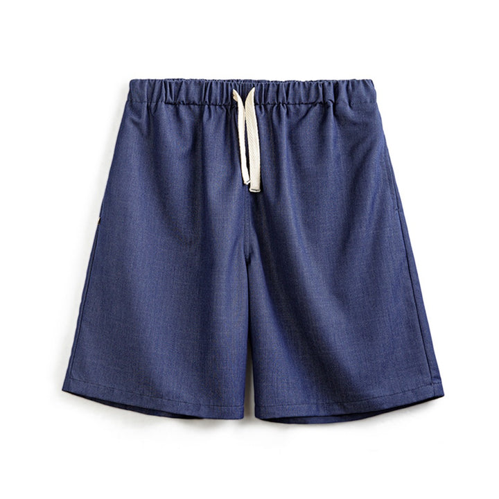 Nico | Retro Denim Shorts Met Elastische Taille