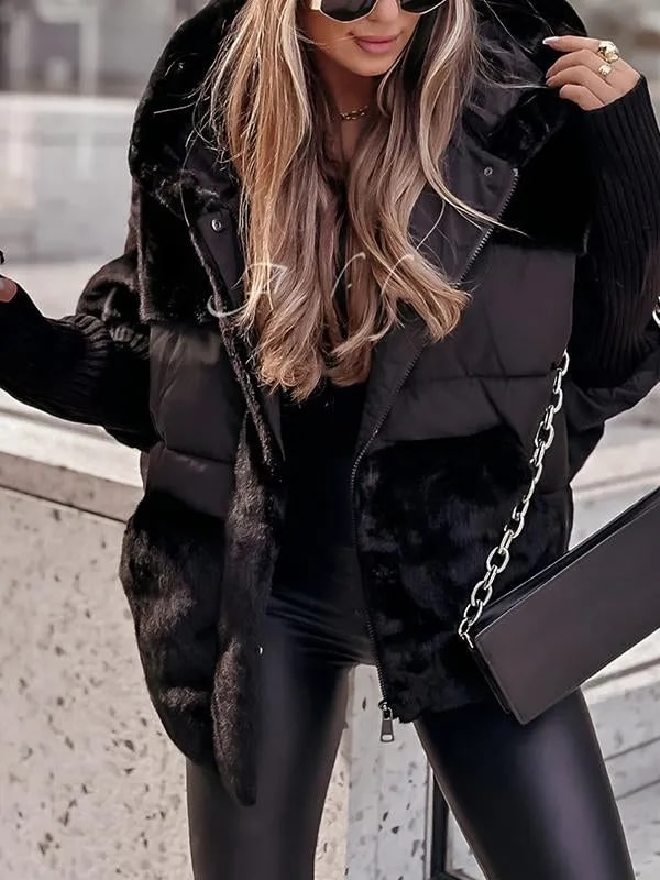 Nienke | Luxe Winterjas met Uniek Stijlvol Design