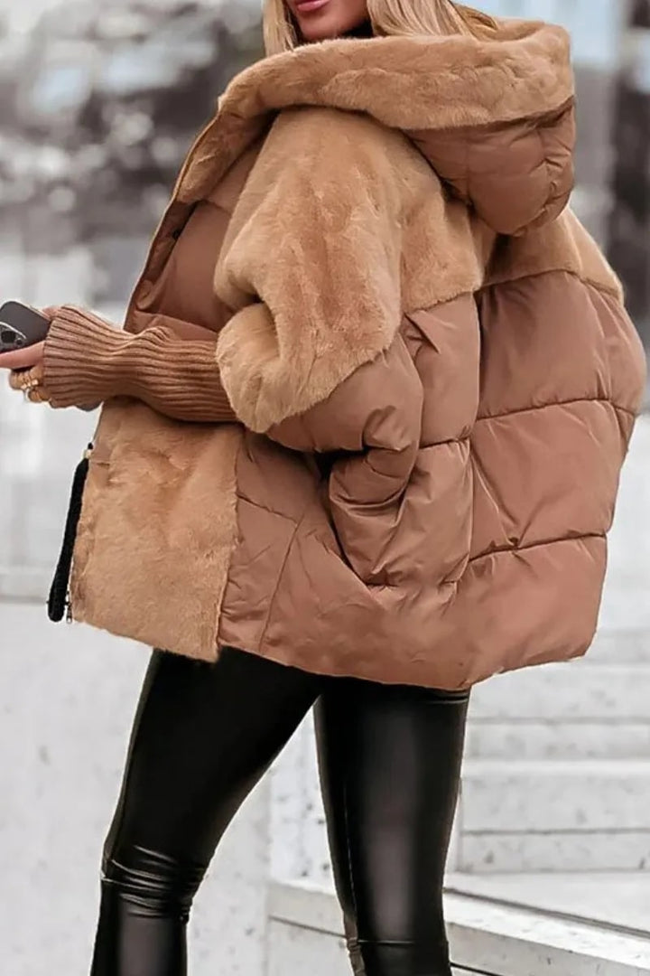 Nienke | Luxe Winterjas met Uniek Stijlvol Design