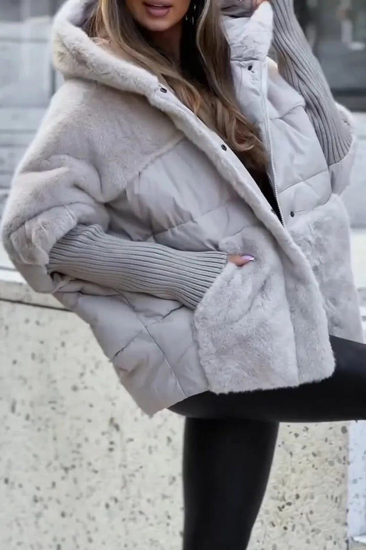 Nienke | Luxe Winterjas met Uniek Stijlvol Design
