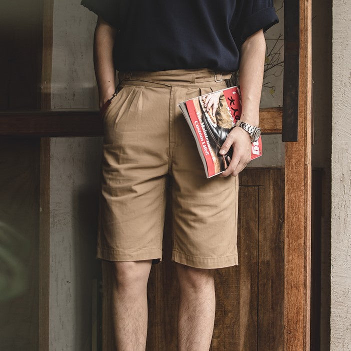Noah | Retro Hoge Taille Korte Broek voor Mannen
