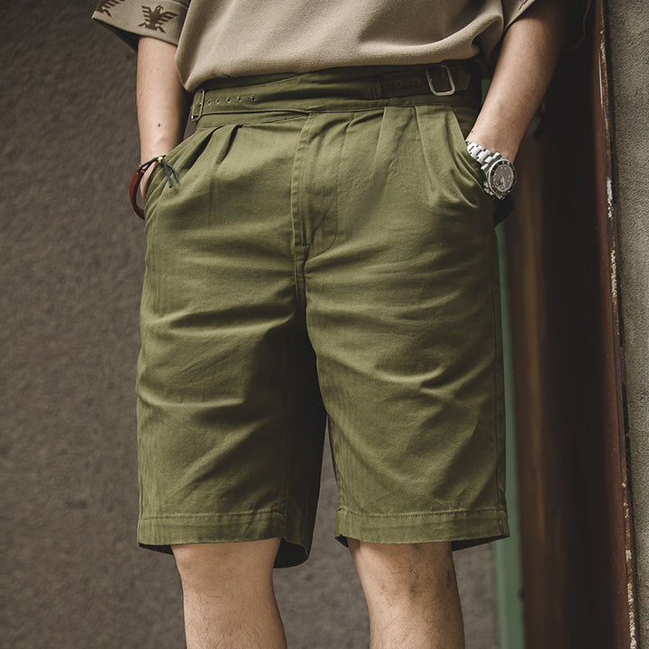 Noah | Retro Hoge Taille Korte Broek voor Mannen