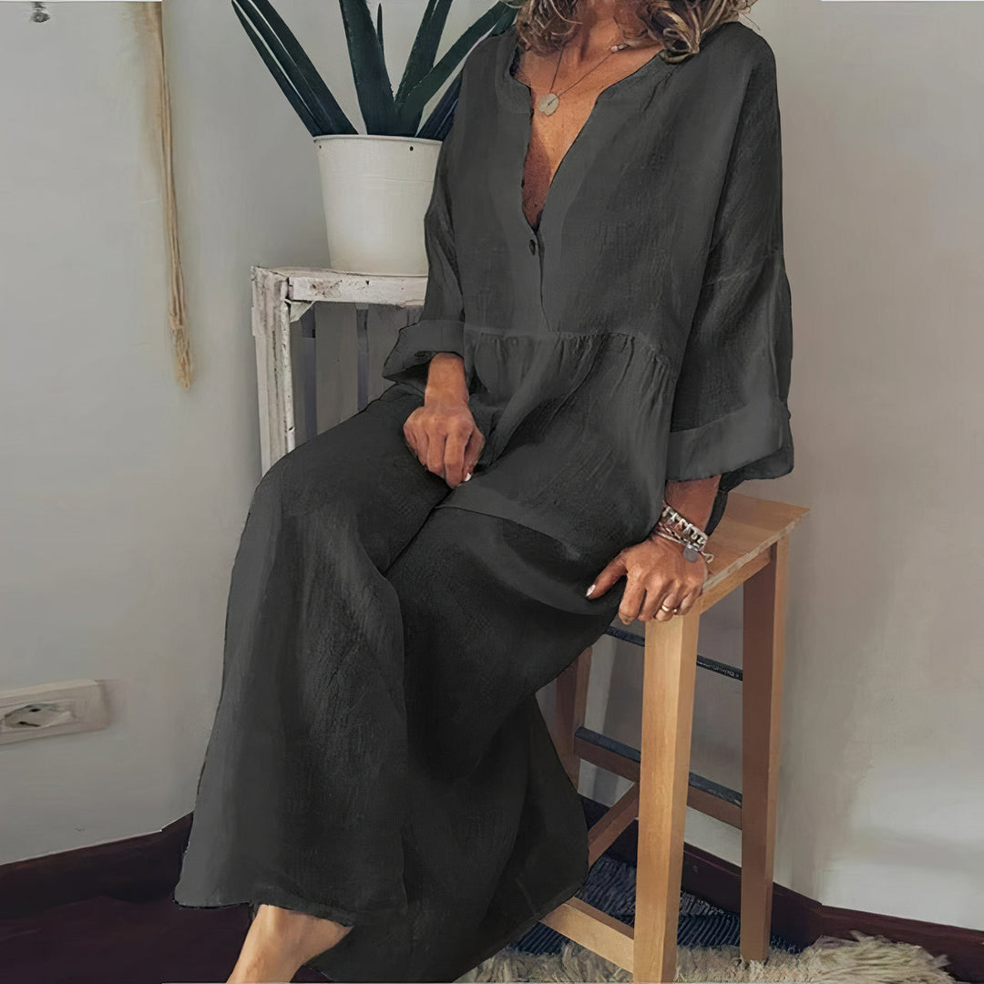 Noemi | Elegante Blousejurk voor Dames met Stijlvolle Pasvorm
