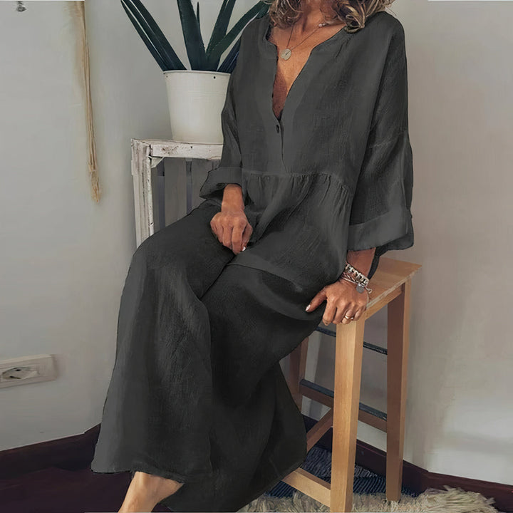 Noemi | Elegante Blousejurk voor Dames met Stijlvolle Pasvorm
