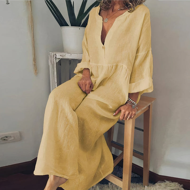 Noemi | Elegante Blousejurk voor Dames met Stijlvolle Pasvorm