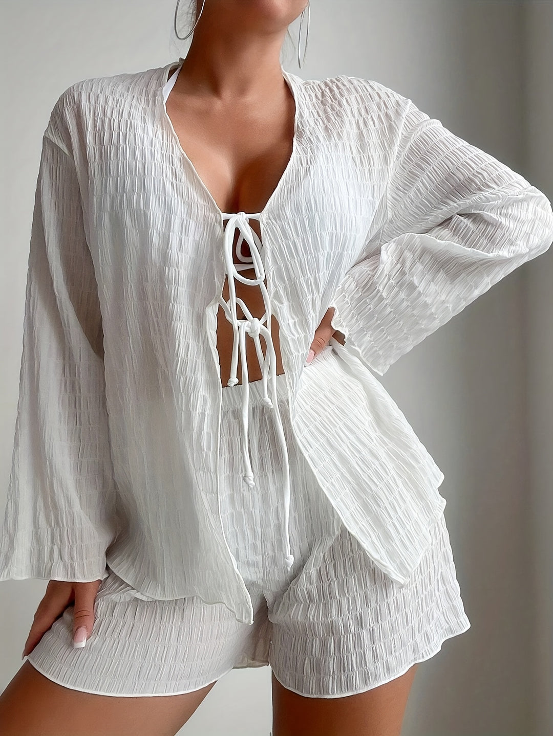 Noor | Witte Strandoutfit voor Dames