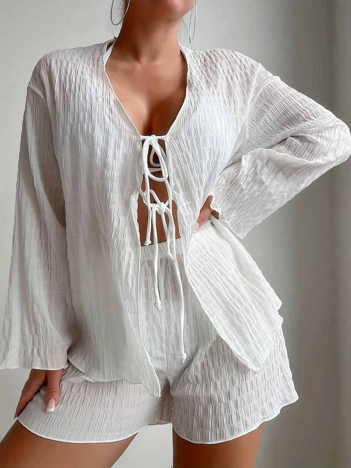 Noor | Witte Strandoutfit voor Dames