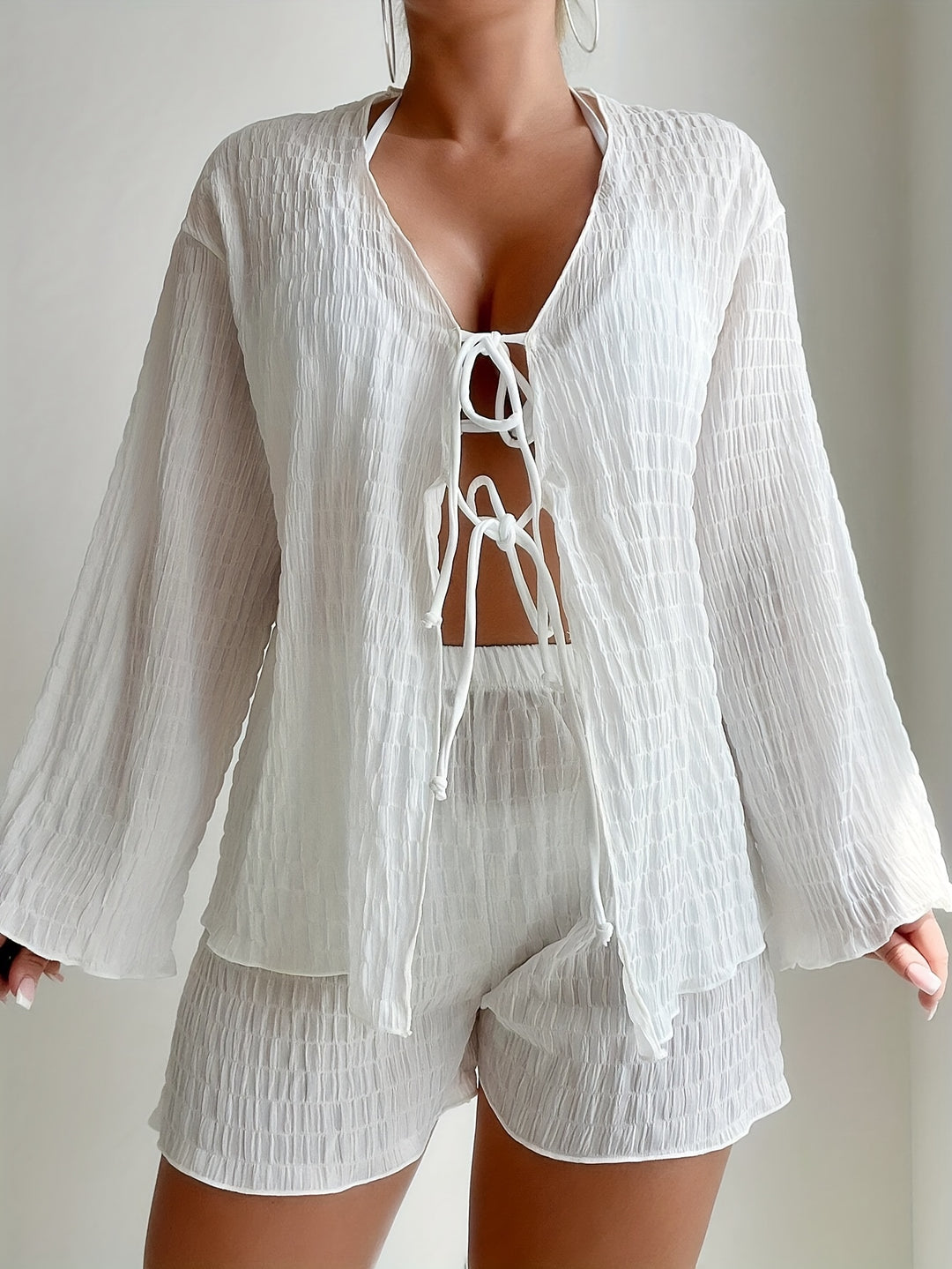 Noor | Witte Strandoutfit voor Dames