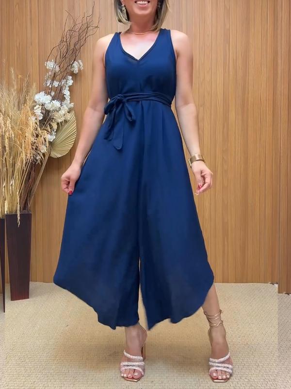 Nova | Elegante Mouwloze Zomerjurk met Strikdetail