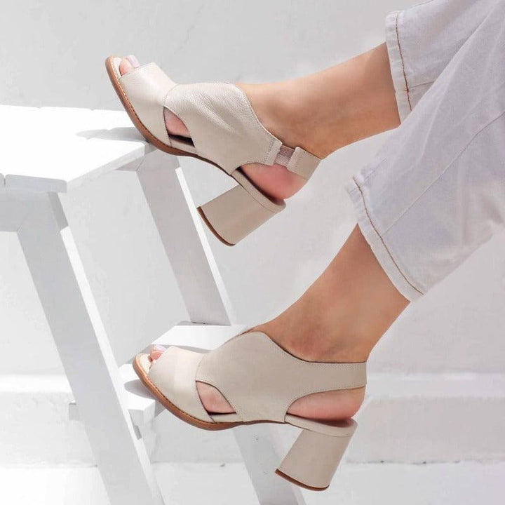 Olga | Stijlvolle Open Hakken met Elegant Design voor Dames