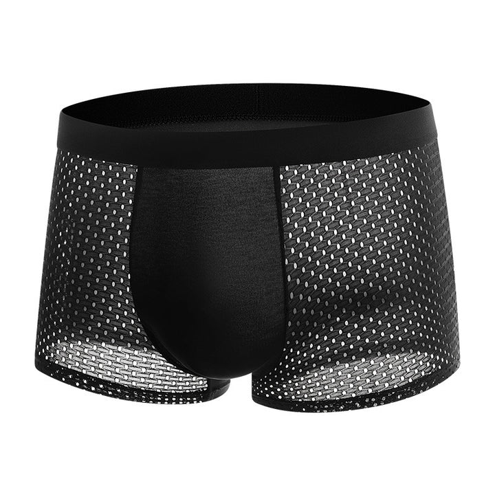 Peter | Ademend Mesh Boxershorts voor Mannen - 4 Stuks