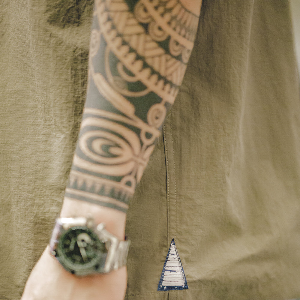 Philip | Vintage Outdoor Shirt met Korte Mouwen voor Heren