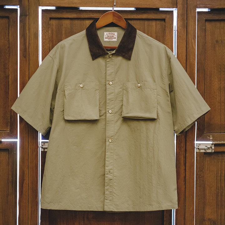 Philip | Vintage Outdoor Shirt met Korte Mouwen voor Heren