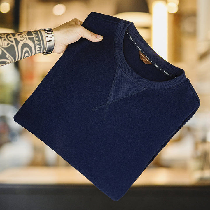 Raymond | Stijlvolle Patchwork Sweatshirt met Zakken voor Heren