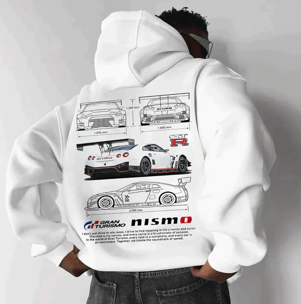 Riv  - Stijlvolle Hoodie voor Avontuurlijke Automobilisten