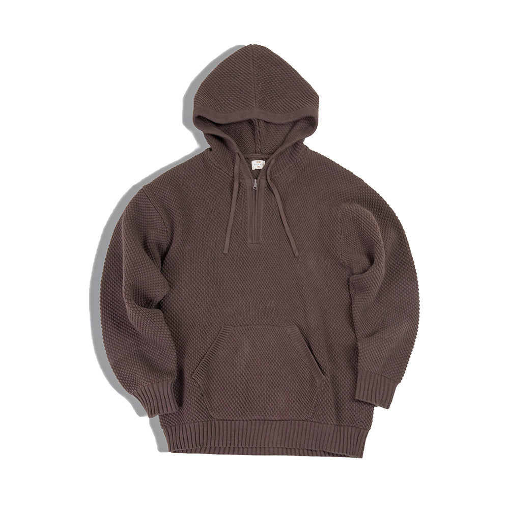 Robert | Stijlvolle Gebreide Hoodie met Capuchon en Zak