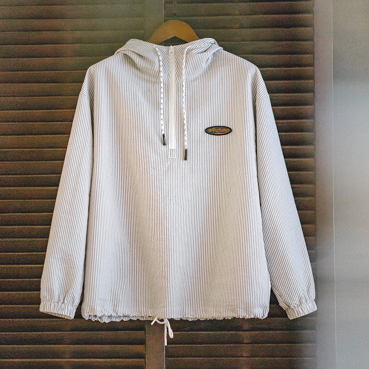 Roman | Gestreepte Hoodie Met Capuchon Voor Heren