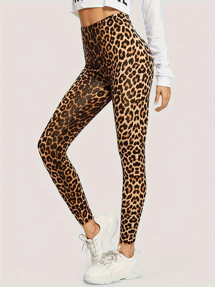 Roxanne | Hoge Taille Luipaardprint Legging - Comfortabel & Elastisch voor Dagelijks Gebruik