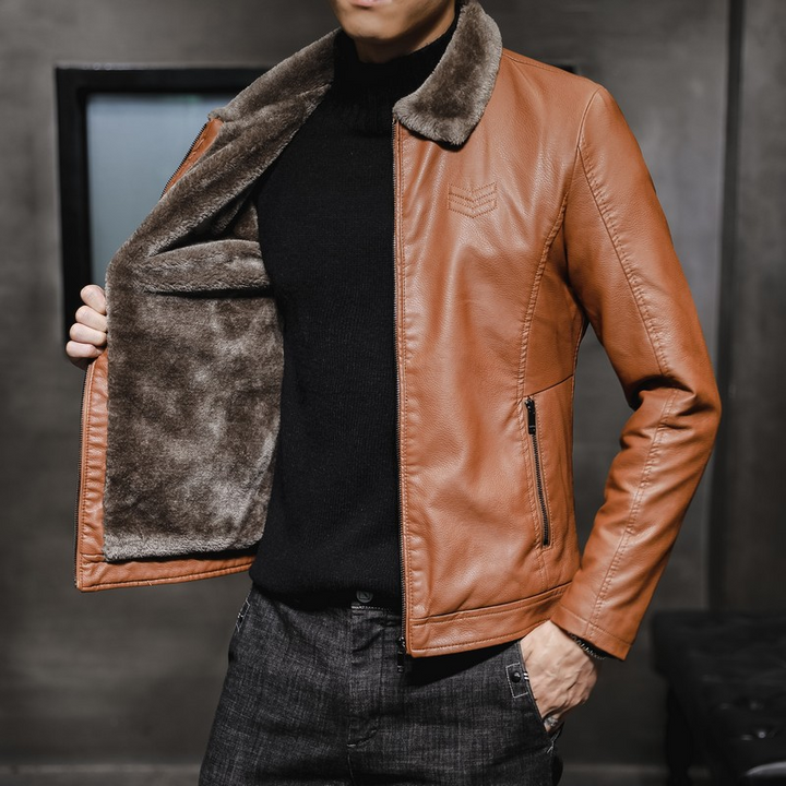 Ruben | Winter Jack Met Stijlvolle Kraag Voor Heren