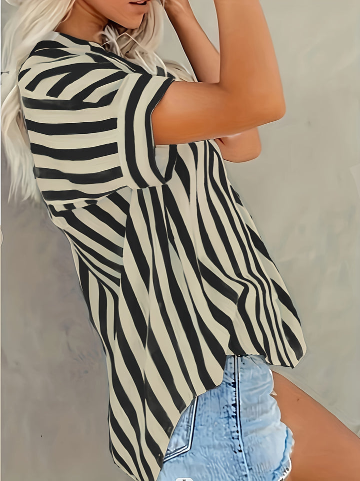 Ruby | Casual Strepen Blouse voor Dames