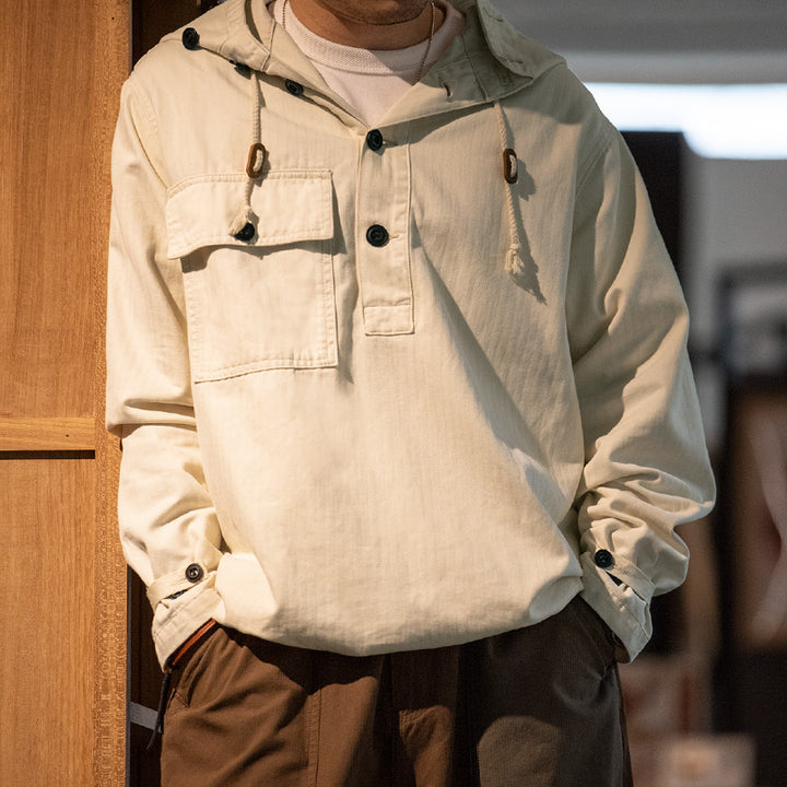 Ryan | Stijlvolle Outdoor Hoodie met Functionele Details