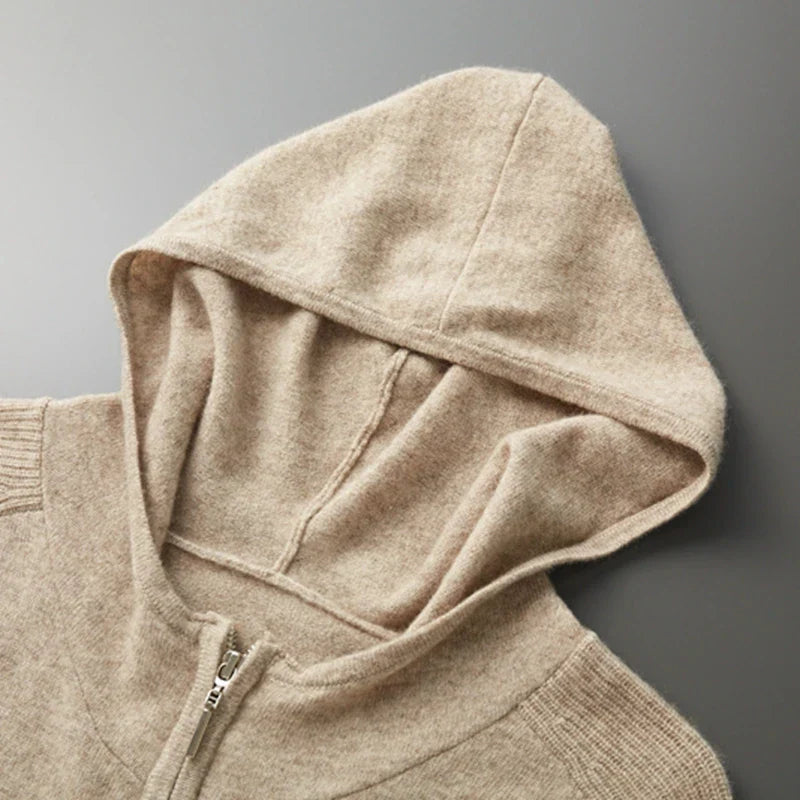 Unisex Joggingpak – Luxe Stof – Relaxed Fit – Hoodie met Rits – Cuffed Broek