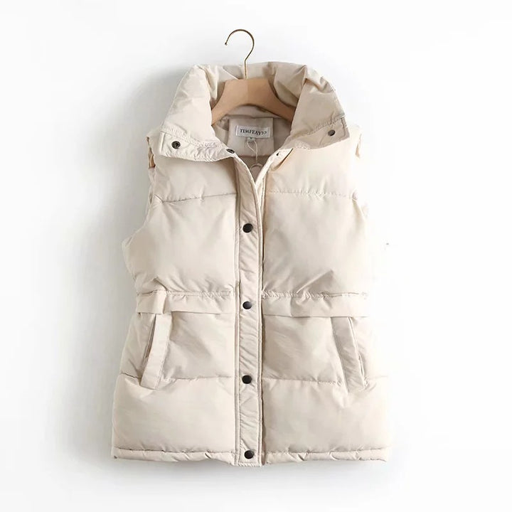 Salie - Stijlvolle Gewatteerde Bodywarmer