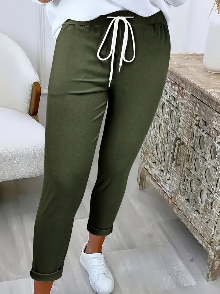 Sariyah | Dames Joggingbroek met Trekkoord en Zakken