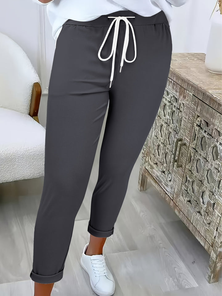 Sariyah | Dames Joggingbroek met Trekkoord en Zakken