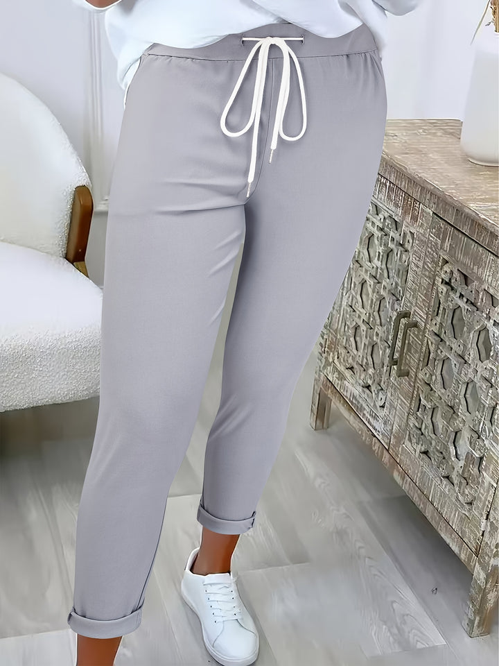 Sariyah | Dames Joggingbroek met Trekkoord en Zakken