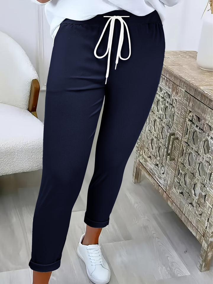 Sariyah | Dames Joggingbroek met Trekkoord en Zakken