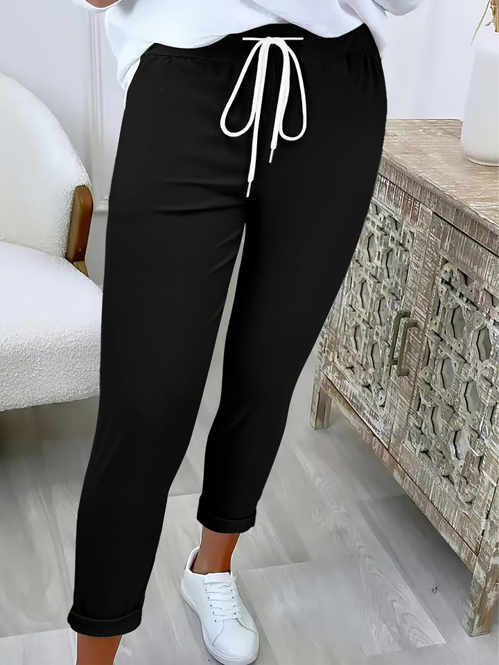 Sariyah | Dames Joggingbroek met Trekkoord en Zakken
