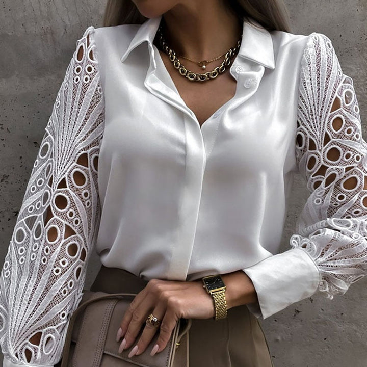 Mace - Blouse met Kant voor Dames