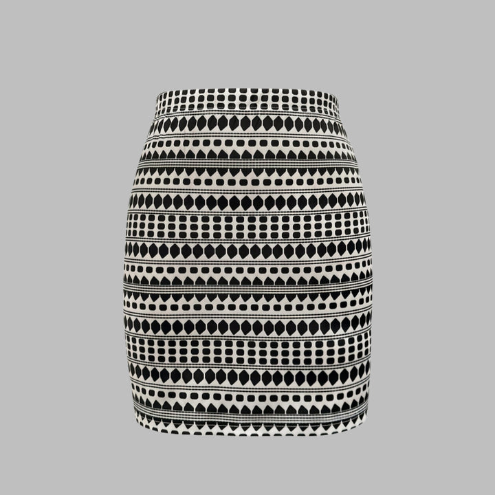 Selina | Chique Rok met Overal Print voor Dames