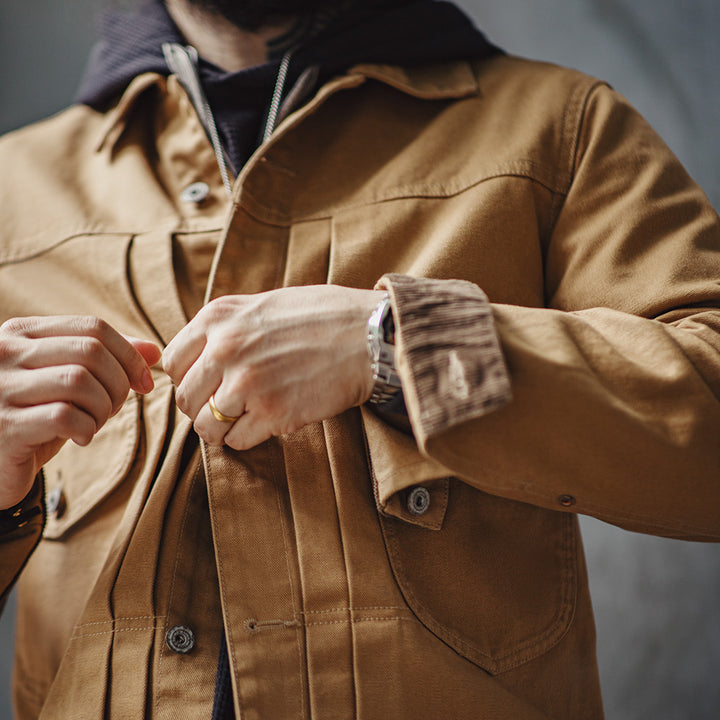 Seth | Vintage Werkjack met Stoere Retro Look