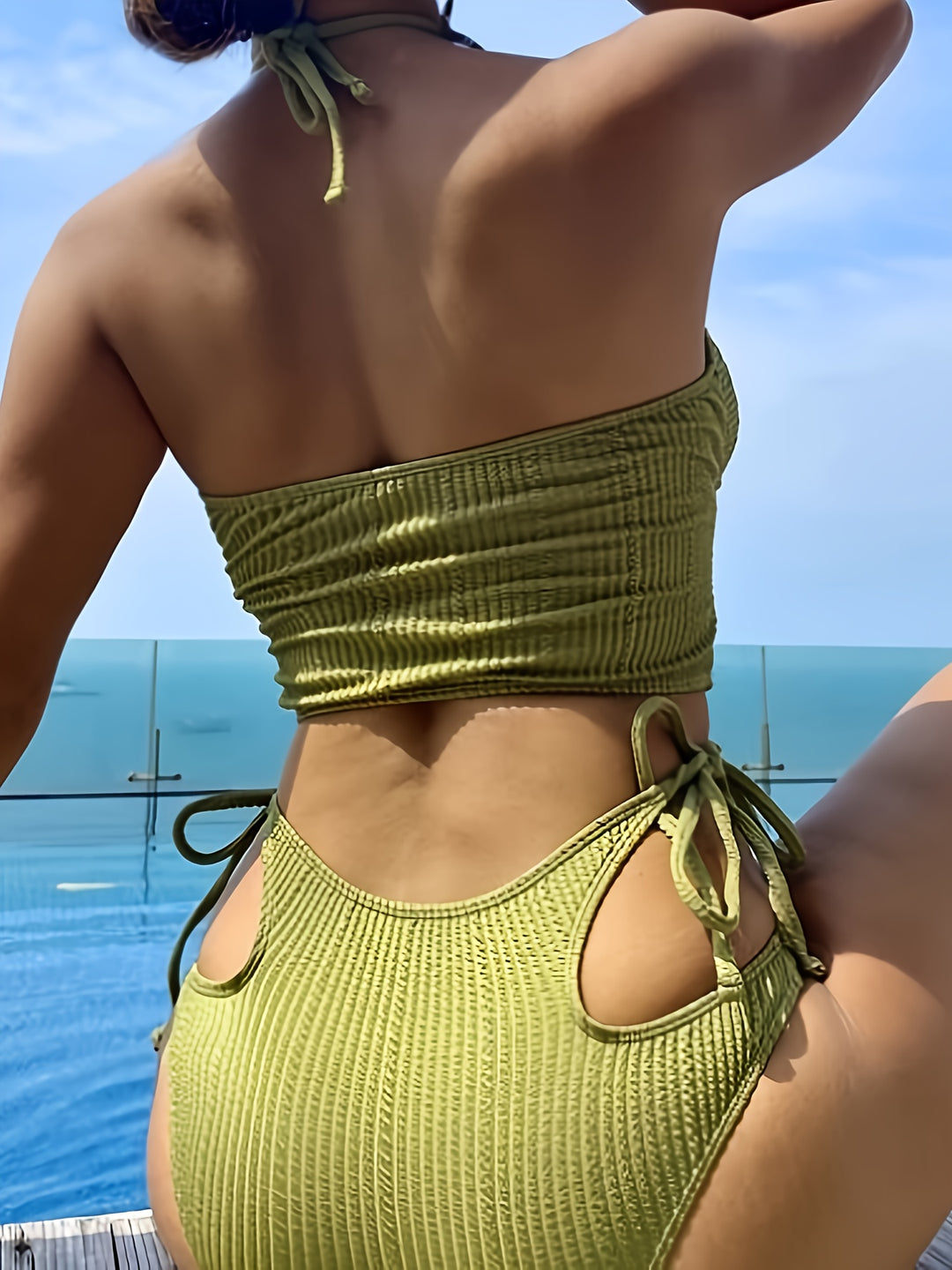Shaira | Twee-delige Hoge Taille Bikini Set