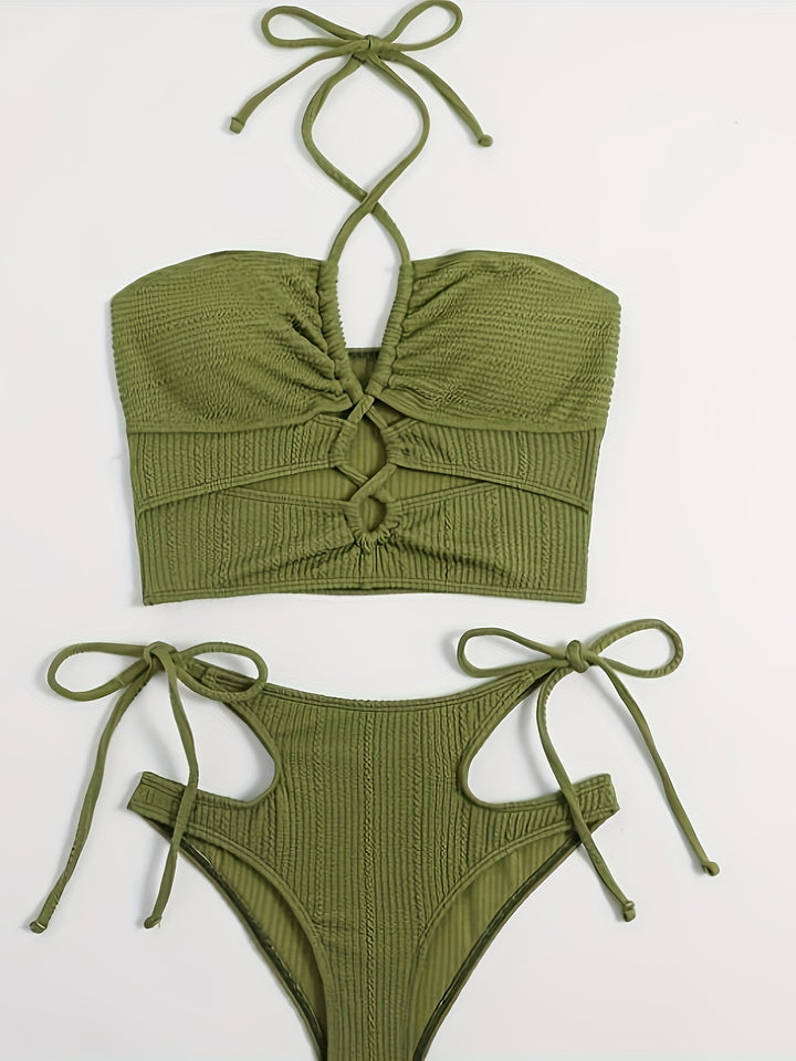 Shaira | Twee-delige Hoge Taille Bikini Set