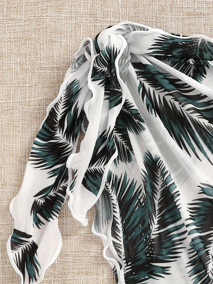 Sienna | Trendy 3-delige Bikini Set met Wikkelrok