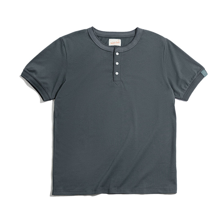 Thomas | Henley T-shirt voor heren | Casual en stijlvol
