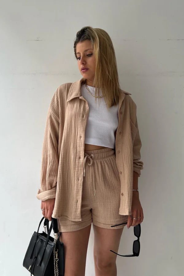 Trudy -  Elegante Tweedelige Set voor Vrouwen