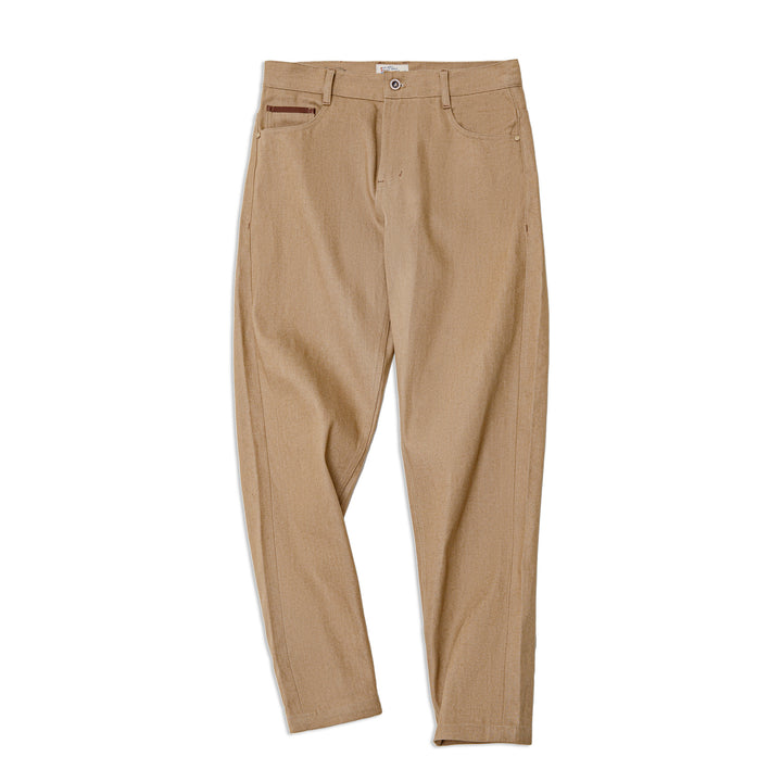 Willie | Trendy Bruine Chino Broek voor Mannen - Casual en Stijlvol