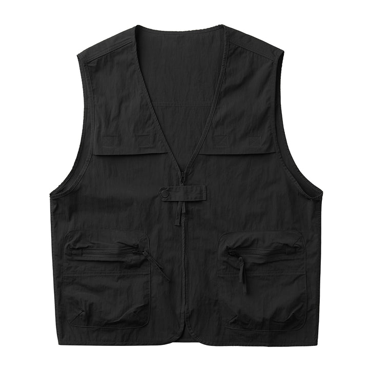 Winston | V-neck Cargo Vest voor Mannen – Trendy Streetwear