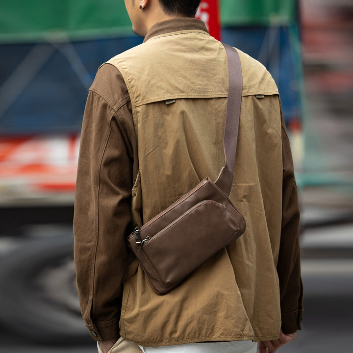 Winston | V-neck Cargo Vest voor Mannen – Trendy Streetwear