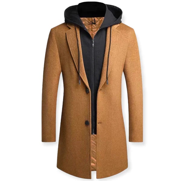 Zacharias - Stijlvolle Herfstjas met Hoodie