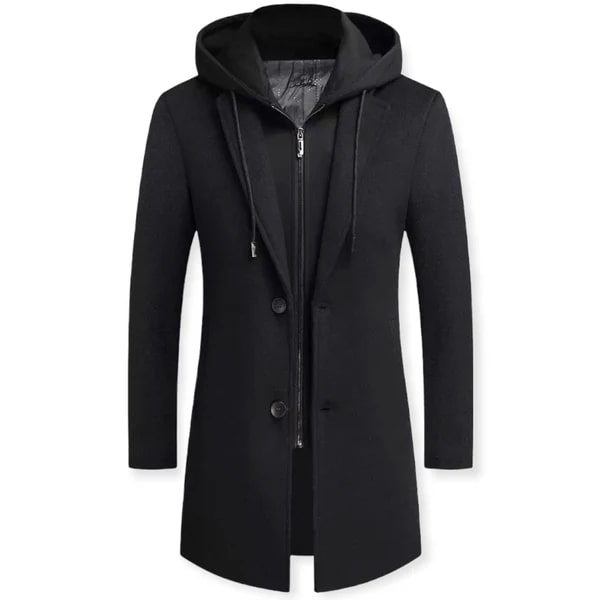 Zacharias - Stijlvolle Herfstjas met Hoodie