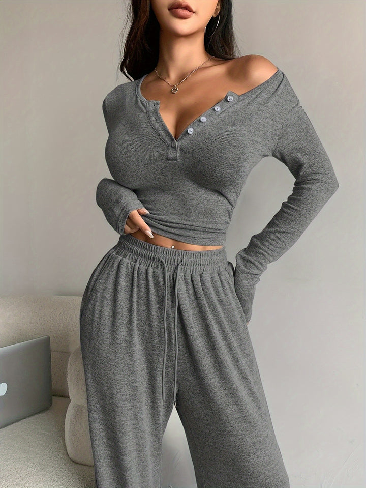 Zaida | Trendy Lounge Set met Stijlvolle Details