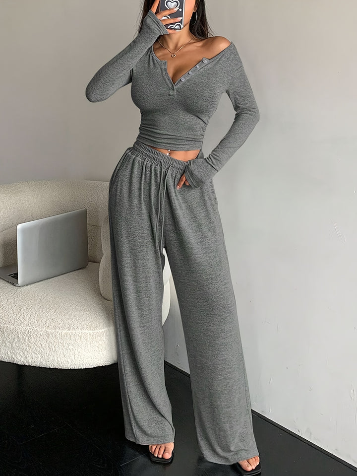 Zaida | Trendy Lounge Set met Stijlvolle Details