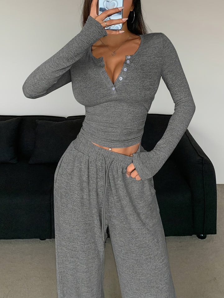 Zaida | Trendy Lounge Set met Stijlvolle Details